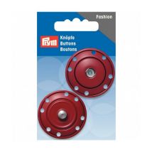 Boutons Pressions 35mm Rouge - Prym Rouge