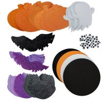 Méga Pack Pour Enfant Déco D'Halloween En Mousse 351 Pièces - Megacrea DIY