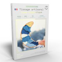 Coffret Diy - Lune Bleue Romantique À Tisser - French Kits