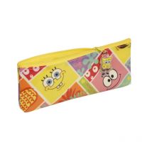 Trousse - Scolaire - Bob L'Éponge - 22 X 7 Cm - Pour Crayons Et Stylos - Polyvision