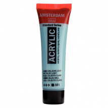Peinture Acrylique En Tube - Bleu Céleste Clair - 551 - Amsterdam - 20ml