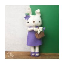 Kit De Feutre Sophie Le Lapin - Hardicraft Violet