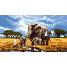 Canevas Antique Safari Rafael Angelo 50x80cm - LUC