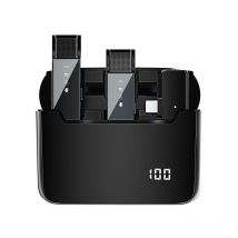 Microphone Sans Fil Usb-c Avec Affichage Numérique Et Réduction De Bruit Yonis - Yonis