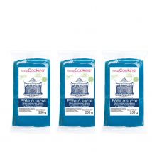 Pâte À Sucre Bleu Foncé 750 G - Scrapcooking