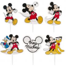 30 Cake Toppers Mickey - Dekora