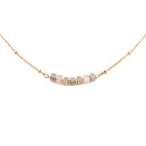 Collier Piana En Pierres Labradorite - SLOYA