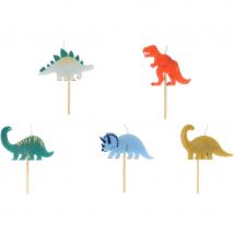 5 Bougies - Royaume Des Dinosaures - Meri Meri