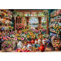 Puzzle 2000 Pièces - Évasion Florale - Grafika