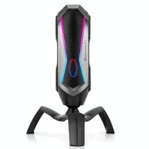 Microphone Gaming Rgb À Rotation Libre 360° Avec Son Cristallin Et Usb-c Yonis - Yonis