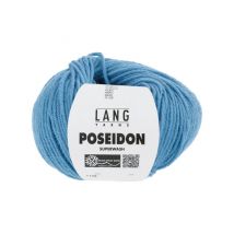 Pelote De Laine Vierge Poseidon - Lang Yarns 78 Bleu