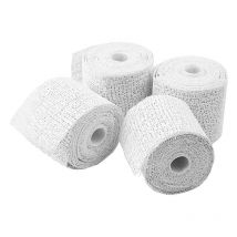 4 Bandes Plâtrées En Rouleau 2,7 M X 5 Cm - Creotime