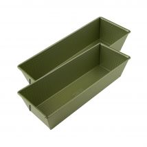 Ensemble De 2 Moules À Cake Vert 30 Cm Zenker Green Vision