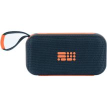 Enceinte Bluetooth Lumineuse - Bleu Et Orange - No Name