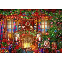 Puzzle 2000 Pièces - Christmas Interior - Bluebird Puzzle