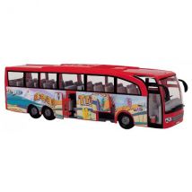 Bus De Tourisme Beach Travel 30 Cm - Dickie Toys - Autocar Voyage - Dickie