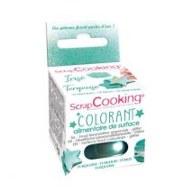 Colorant De Surface Irisé Turquoise - Scrapcooking