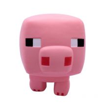 Minecraft - Figurine Anti-stress Mighty Mega Squishme Cochon 25 Cm - Just Toys