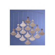 Mobile Flensted Angel Choir 16 – Décoration Murale Élégante En Carton - Flensted Mobiles