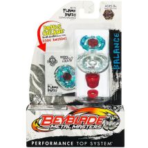 Toupie Beyblade Metal Masters : Flame Byxis Avec Lanceur - Type Equilibre - Hasbro Bb-95 - Hasbro