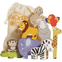 Animaux De La Savane À Empiler - Le Toy Van