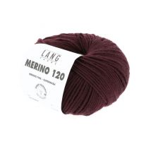 Pelote De Laine À Tricoter Merino 120 - Lang Yarns Violet (364) - LangYarns