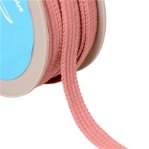 Bobine 20m Galon Quatre Cordons 15mm Vieux Rose - My mercerie