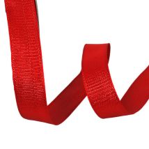 Bobine 25m Ruban Métallique Rouge - MyMercerie