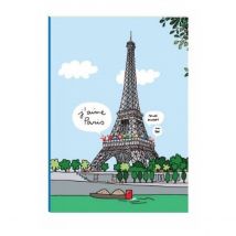 Petit Cahier Paris Tour Eiffel - Petit Jour