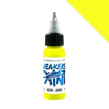 Peinture Cuir Et Textile Sneakarts - Fluorescente Neon Jaune 30ml - Chaussures, Vêtements, Sacs - Sneakarts