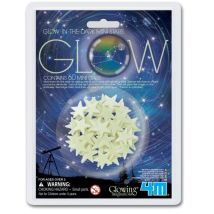 Formes Adhésives Phosphorescentes Étoiles 60 Pièces - 4M