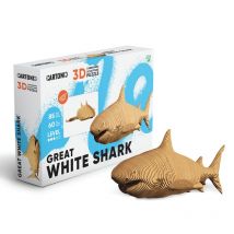Cartonic Sculpture-puzzle 3d Carton - Requin