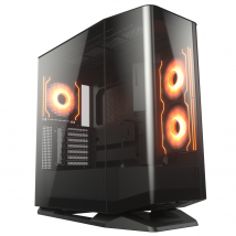 Boitier Gaming - Cougar Gaming - Fv270rgb - Cartes Mères Mini-itx / Micro-atx / Atx / Ceb / E-atx - Dimensions 26,8 X 53 X 51,2 Cm