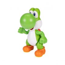 World Of Nintendo - Figurine Super Mario Parlante Let's Go! Yoshi! 36 Cm - Jakks Pacific