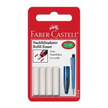 Blister Lot 3 Gommes De Rechange Pour Grip 1345/1347/executive Faber-castell - Faber Castell