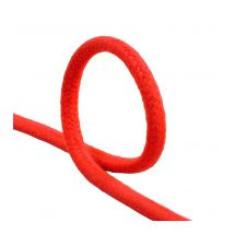 Bobine 25m Cordon Tressé 6mm Rouge - My mercerie