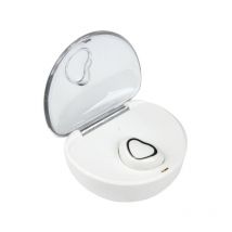 Ecouteurs Bluetooth Mini Invisibles Sport Sans Fil Avec Boîtier De Charge Noir Blanc Yonis - Yonis