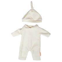 Pyjama Avec Bonnet 38cm - Miniland