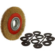 Brosse Métallique - 150 Mm Diamètre - Pour Touret - Drakkar