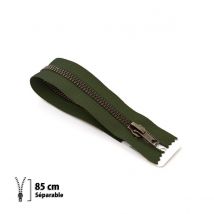 Fermeture Éclair Z19 - Laiton Séparable 6mm - 85 Cm - Eclair Prym
