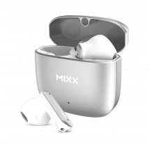 Mixx Audio - Ecouteurs Sans Fil Streambuds Custom 2 Blanc Argenté - Mixx Audio