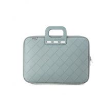Mallette Bombata Intrecciato 15'' - Bleu Pale