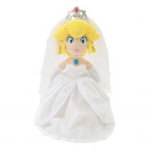 Nintendo Together+ - Peluche Mario Odyssey - Peach En Tenue De Mariage Avec Boite 40cm