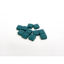Carreaux Mosaïque Bleu Canard Pixel Art - Mini - Lot De 40 - Tilipix