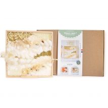 Kit Tissage - Tissez-moi - Mon Fabuleux Jardin Tissé - Blanc - Atelier Poëtis