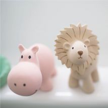 Hochet En Caoutchouc Naturel Safari Lion - Tikiri