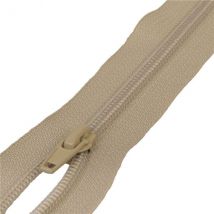 Fermeture Sport Séparable Maille Spirale - Beige Antilope - Mediac