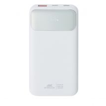 Rivacase Powerbank 10000mah Power Delivery 22.5w Universelle Charge Rapide Blanc