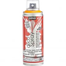 Aérosol 200ml Peinture Décospray Orange Fluo Pébéo - Pébéo