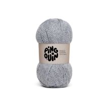 Fil À Tricoter Pingo Queen - 100gr - Pingouin Souris Gris